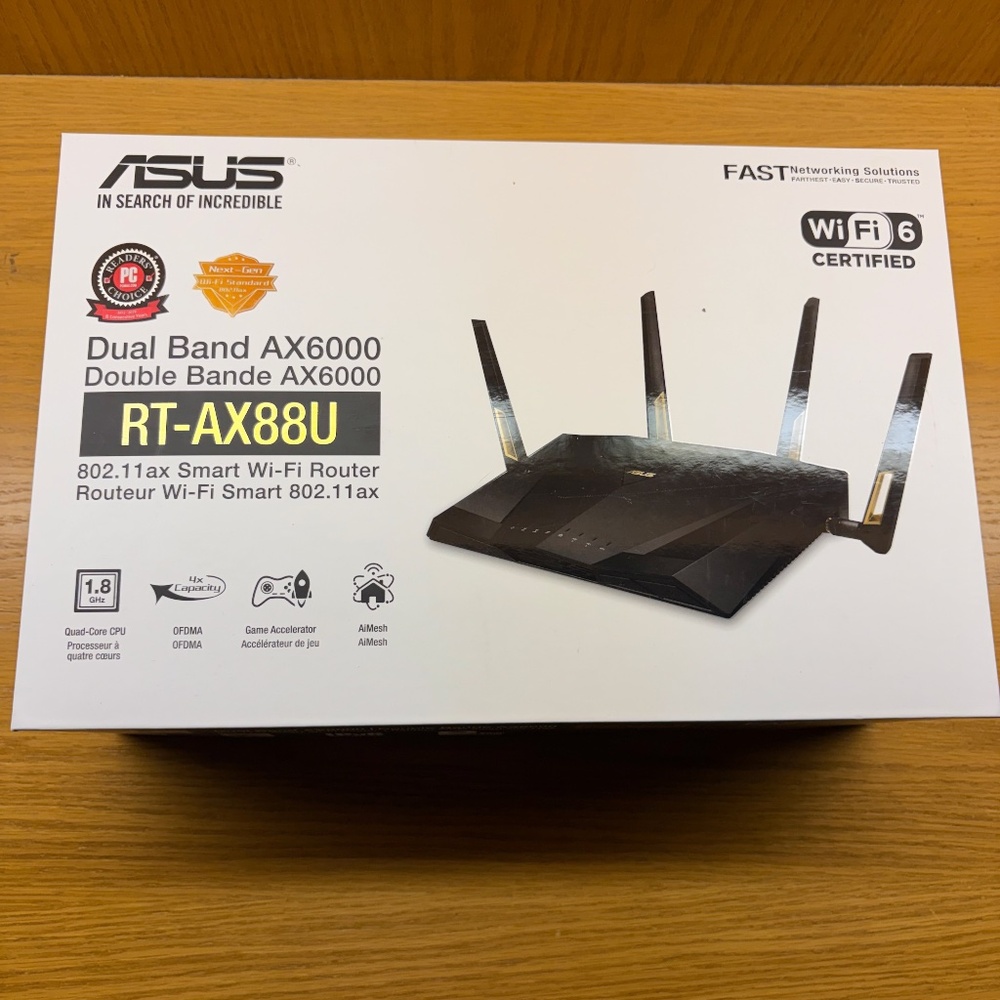 ASUS RT-AX88U Wi-Fi 6 Router